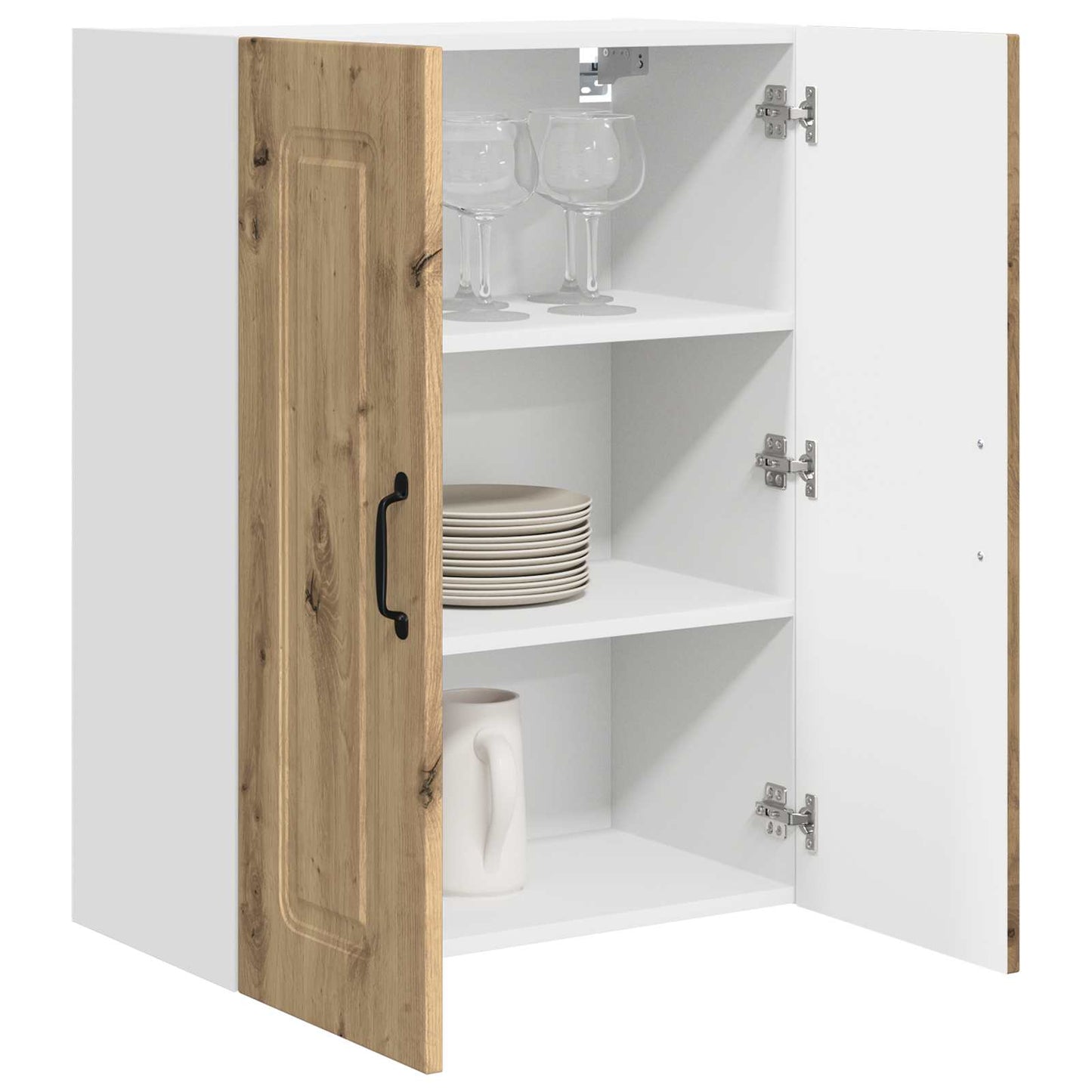 Küchenschrank mit Speicher Kalmar Artisan-Eiche 60 x 31 x 80 cm