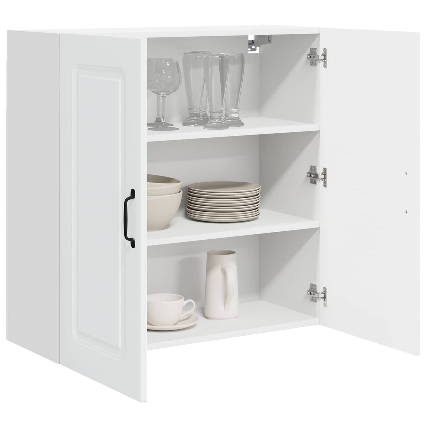 vidaXL Küchenschrank Kalmar Weiß 80 x 31 x 80 cm Holzwerkstoff