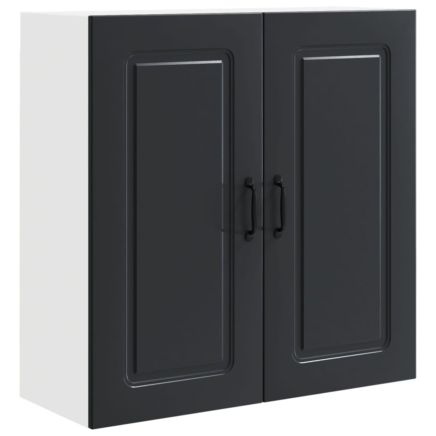 vidaXL Küchenschrank Kalmar Schwarz 80 x 31 x 80 cm Holzwerkstoff