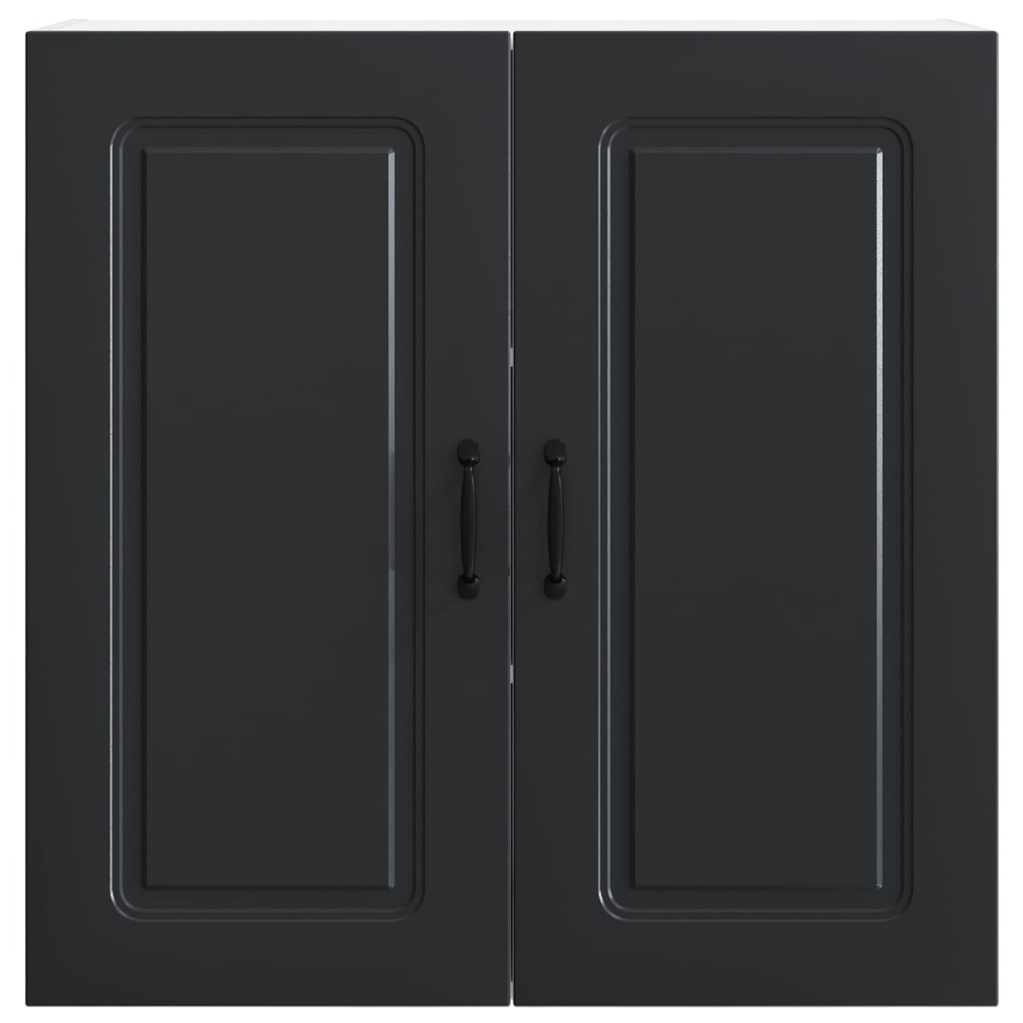 vidaXL Küchenschrank Kalmar Schwarz 80 x 31 x 80 cm Holzwerkstoff