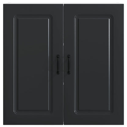vidaXL Küchenschrank Kalmar Schwarz 80 x 31 x 80 cm Holzwerkstoff