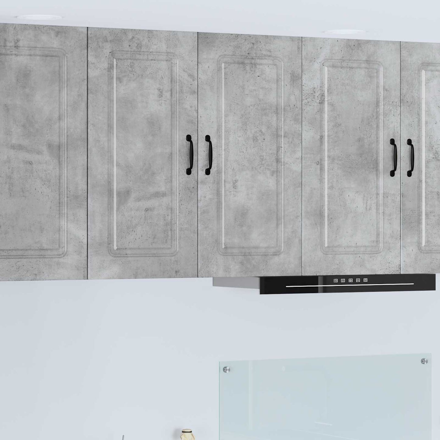 vidaXL Küchenschrank Kalmar Beton Grau 80 x 31 x 80 cm Holzwerkstoff