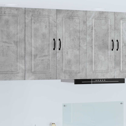 vidaXL Küchenschrank Kalmar Beton Grau 80 x 31 x 80 cm Holzwerkstoff