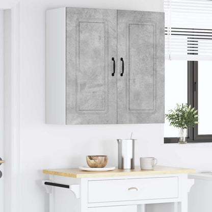 vidaXL Küchenschrank Kalmar Beton Grau 80 x 31 x 80 cm Holzwerkstoff