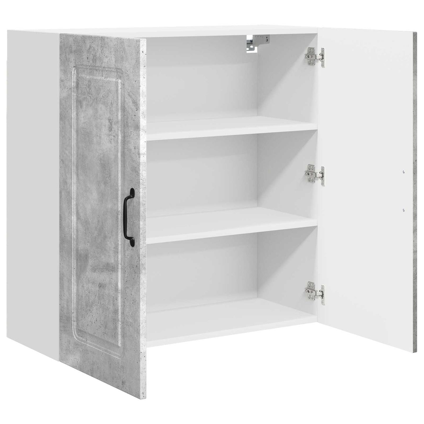 vidaXL Küchenschrank Kalmar Beton Grau 80 x 31 x 80 cm Holzwerkstoff