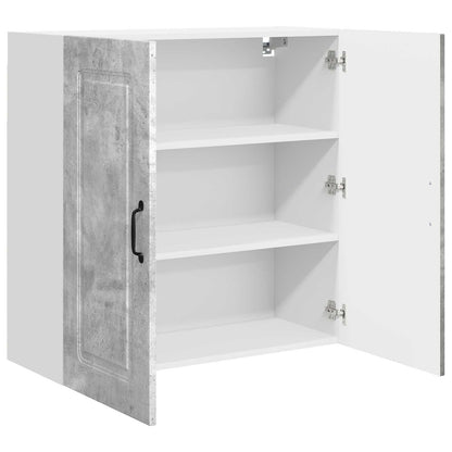 vidaXL Küchenschrank Kalmar Beton Grau 80 x 31 x 80 cm Holzwerkstoff