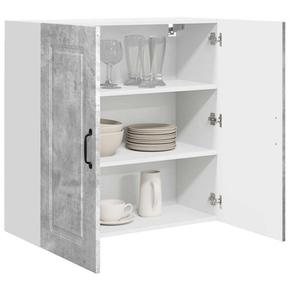 vidaXL Küchenschrank Kalmar Beton Grau 80 x 31 x 80 cm Holzwerkstoff