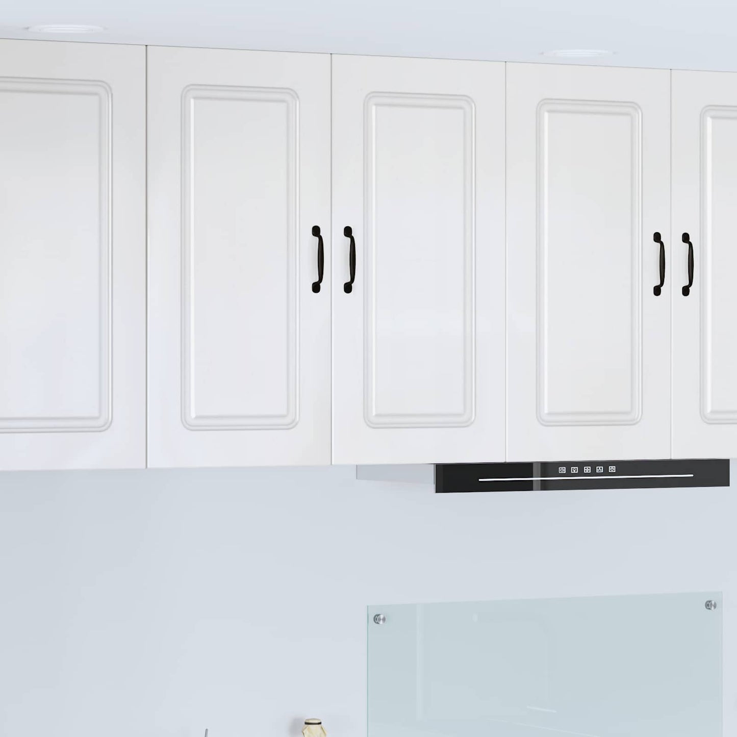 vidaXL Küchenschrank Kalmar Hochglanz Weiß 80 x 31 x 80 cm