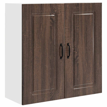 vidaXL Küchenschrank Kalmar Braun Eichen-Optik 80 x 31 x 80 cm