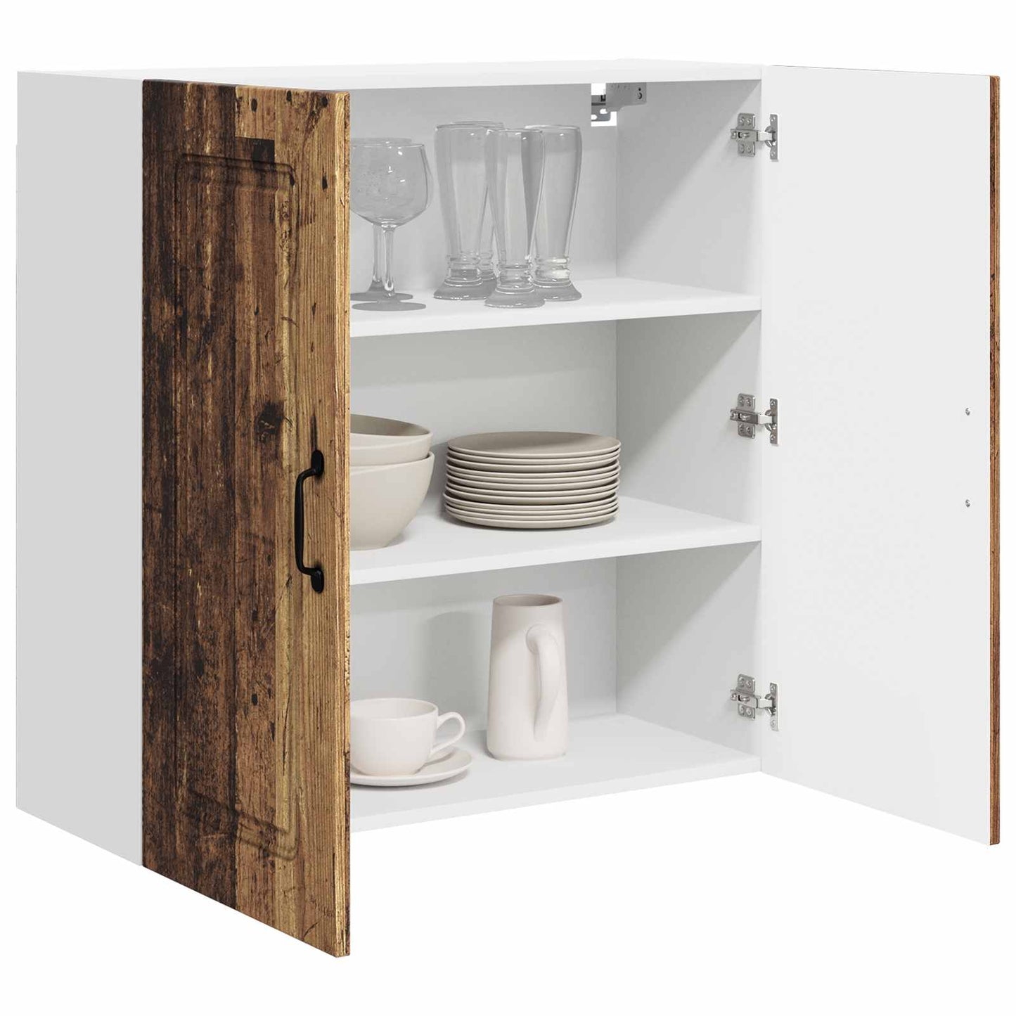 vidaXL Küchenschrank Kalmar Altholz 80 x 31 x 80 cm Holzwerkstoff