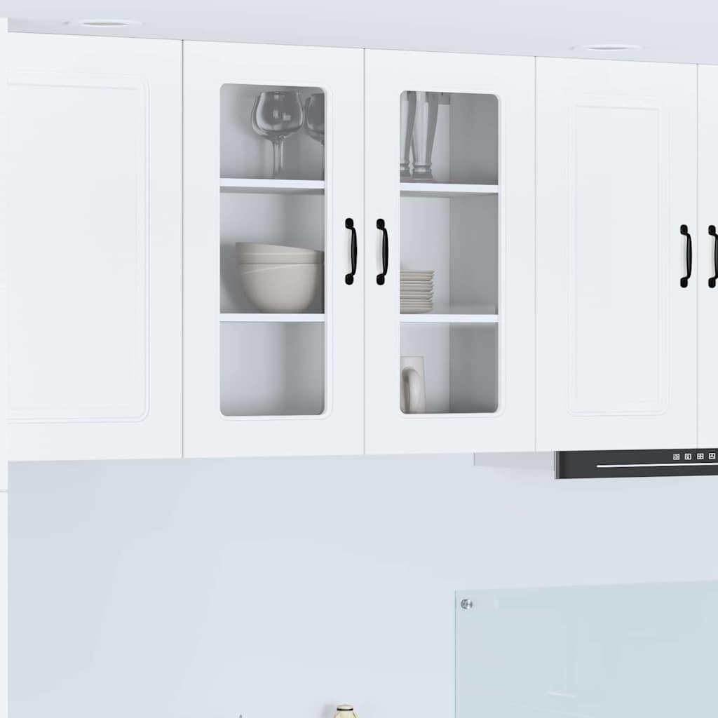 vidaXL Küchenschrank Kalmar Weiß 80 x 31 x 80 cm Holzwerkstoff