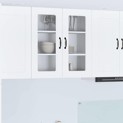 vidaXL Küchenschrank Kalmar Weiß 80 x 31 x 80 cm Holzwerkstoff