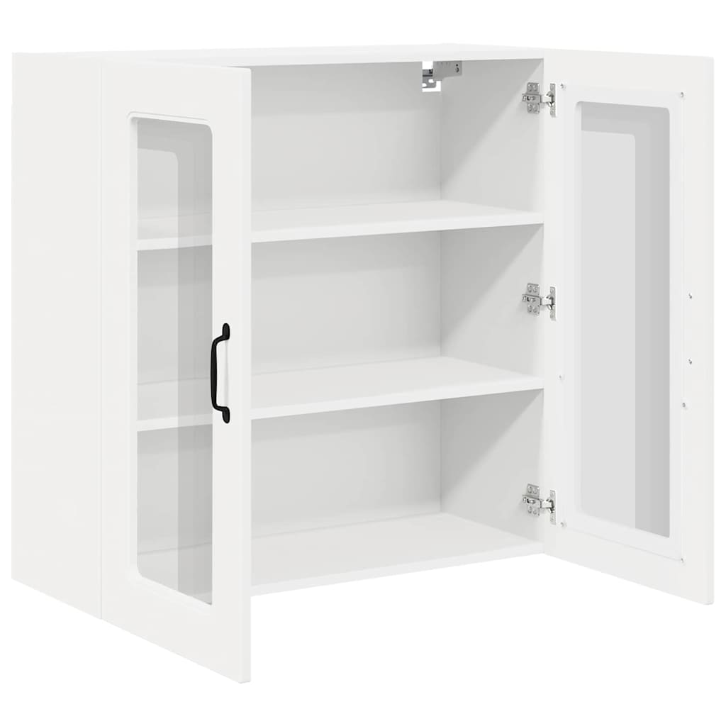 vidaXL Küchenschrank Kalmar Weiß 80 x 31 x 80 cm Holzwerkstoff