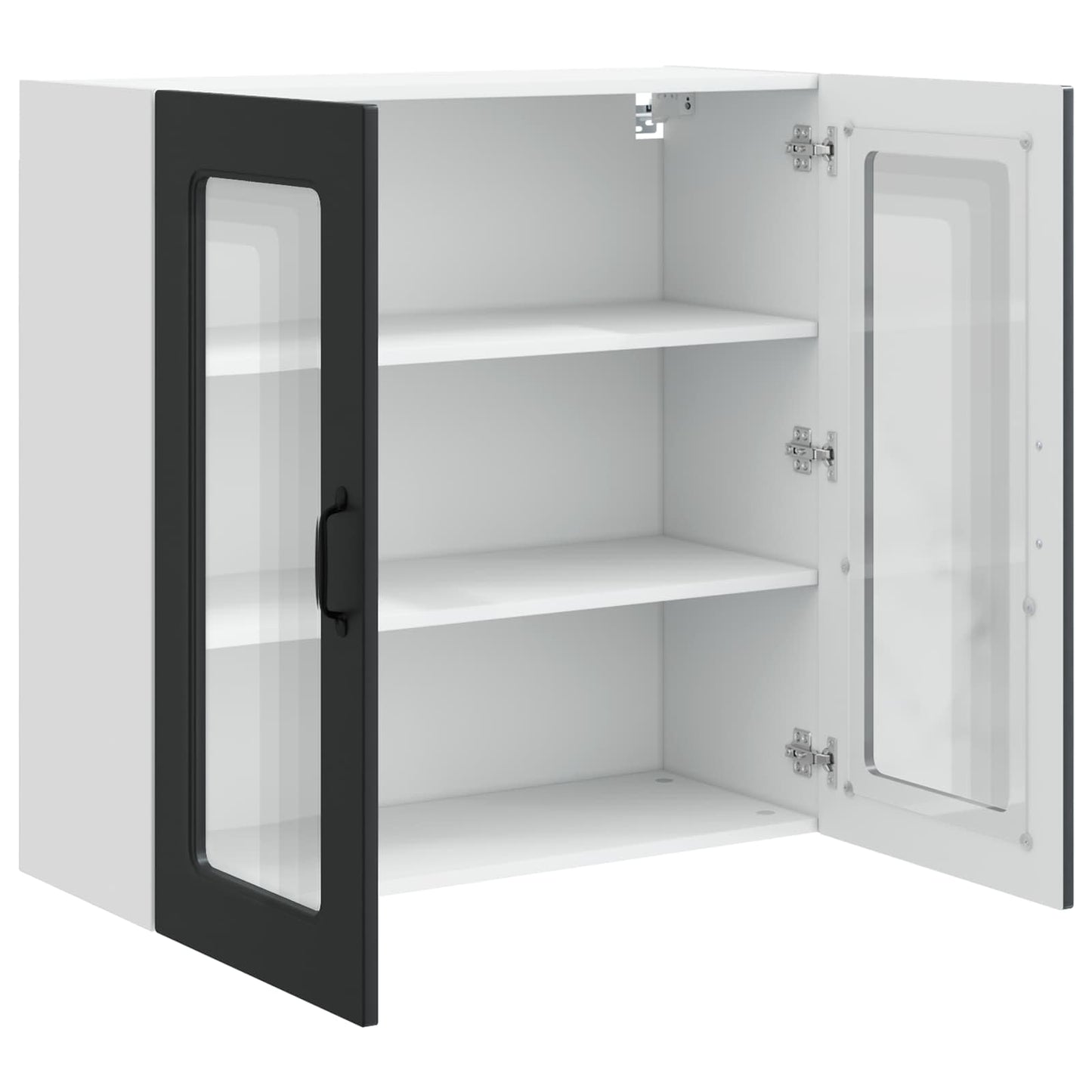 vidaXL Küchenschrank Kalmar Schwarz 80 x 31 x 80 cm Holzwerkstoff