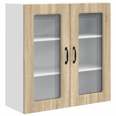 vidaXL Küchenschrank Kalmar Sonoma-Eiche 80 x 31 x 80 cm Holzwerkstoff