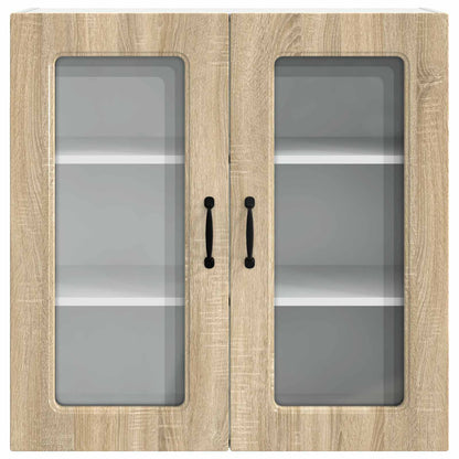 vidaXL Küchenschrank Kalmar Sonoma-Eiche 80 x 31 x 80 cm Holzwerkstoff