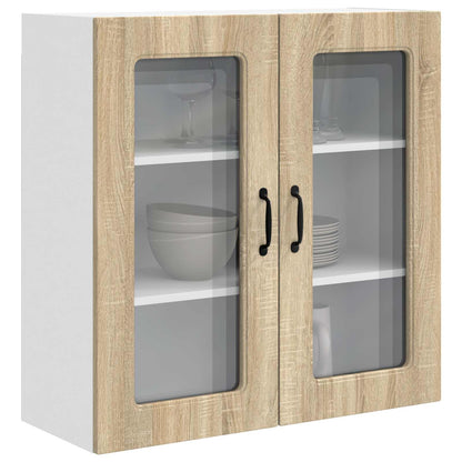 vidaXL Küchenschrank Kalmar Sonoma-Eiche 80 x 31 x 80 cm Holzwerkstoff