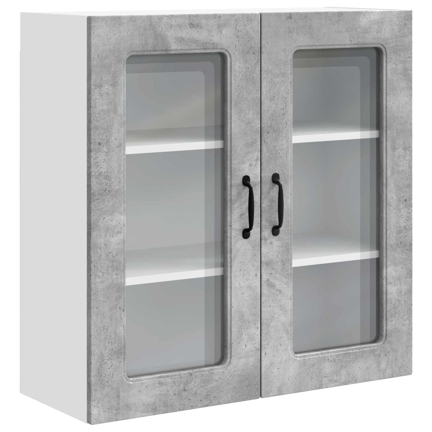 vidaXL Küchenschrank Kalmar Beton Grau 80 x 31 x 80 cm Holzwerkstoff