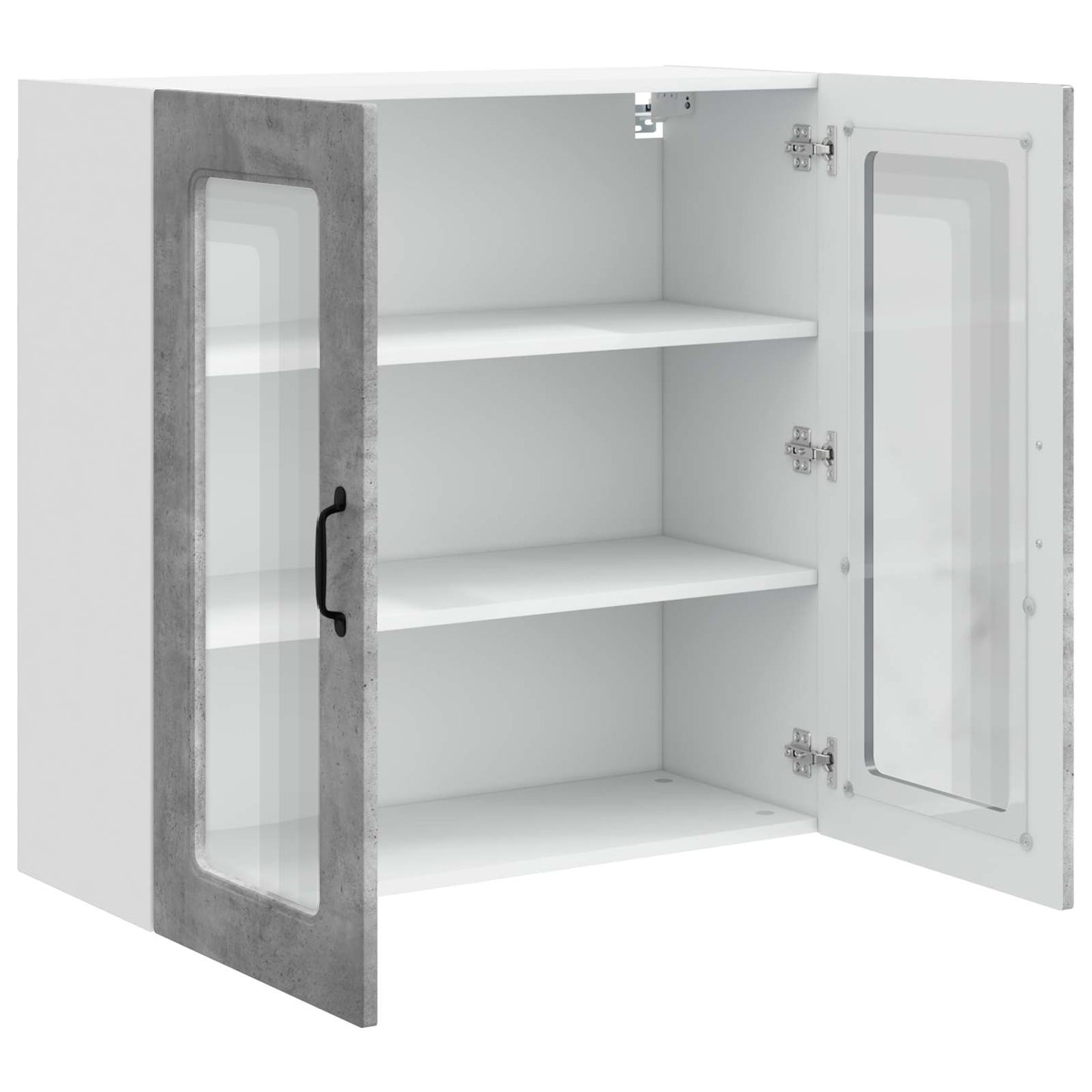vidaXL Küchenschrank Kalmar Beton Grau 80 x 31 x 80 cm Holzwerkstoff