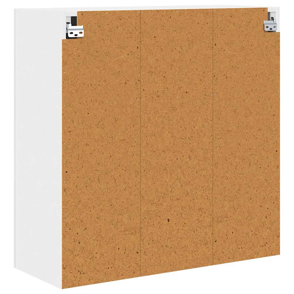 vidaXL Küchenschrank Kalmar Hochglanz Weiß 80 x 31 x 80 cm