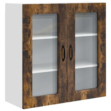 vidaXL Küchenschrank Kalmar Geräucherte Eiche 80 x 31 x 80 cm