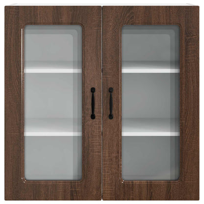 Küchenschrank Kalmar Braun Eichen-Optik 80 x 31 x 80 cm