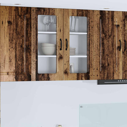 vidaXL Küchenschrank Kalmar Altholz 80 x 31 x 80 cm Holzwerkstoff