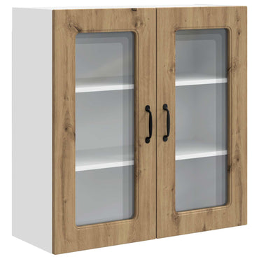 vidaXL Küchenschrank mit Speicher Kalmar Artisan-Eiche 80 x 31 x 80 cm