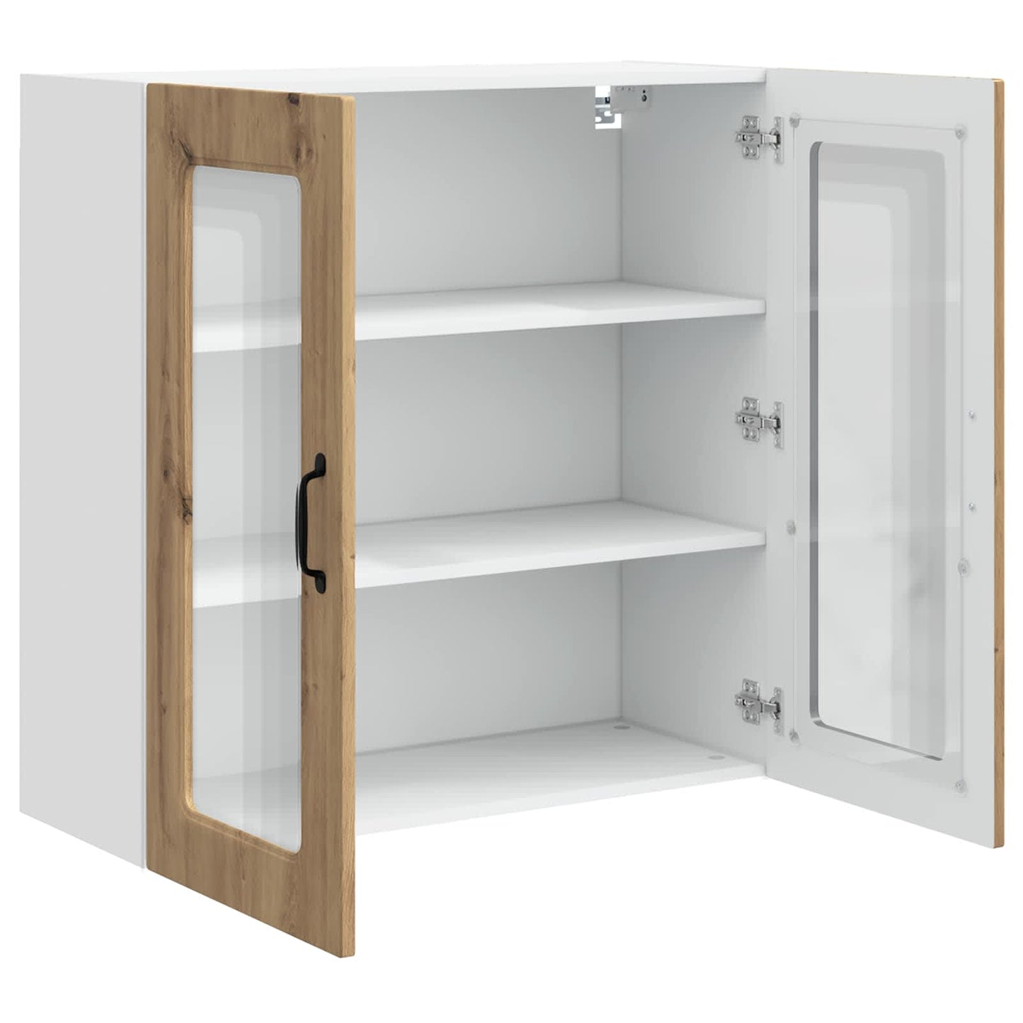 vidaXL Küchenschrank mit Speicher Kalmar Artisan-Eiche 80 x 31 x 80 cm