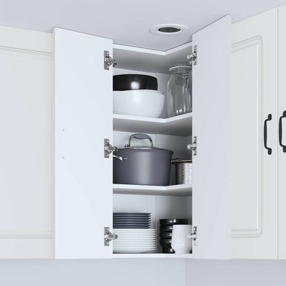 vidaXL Küchenschrank Kalmar Weiß 57 x 57 x 80 cm Holzwerkstoff