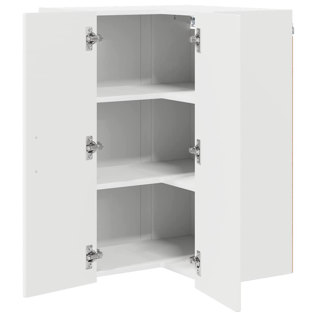 vidaXL Küchenschrank Kalmar Weiß 57 x 57 x 80 cm Holzwerkstoff