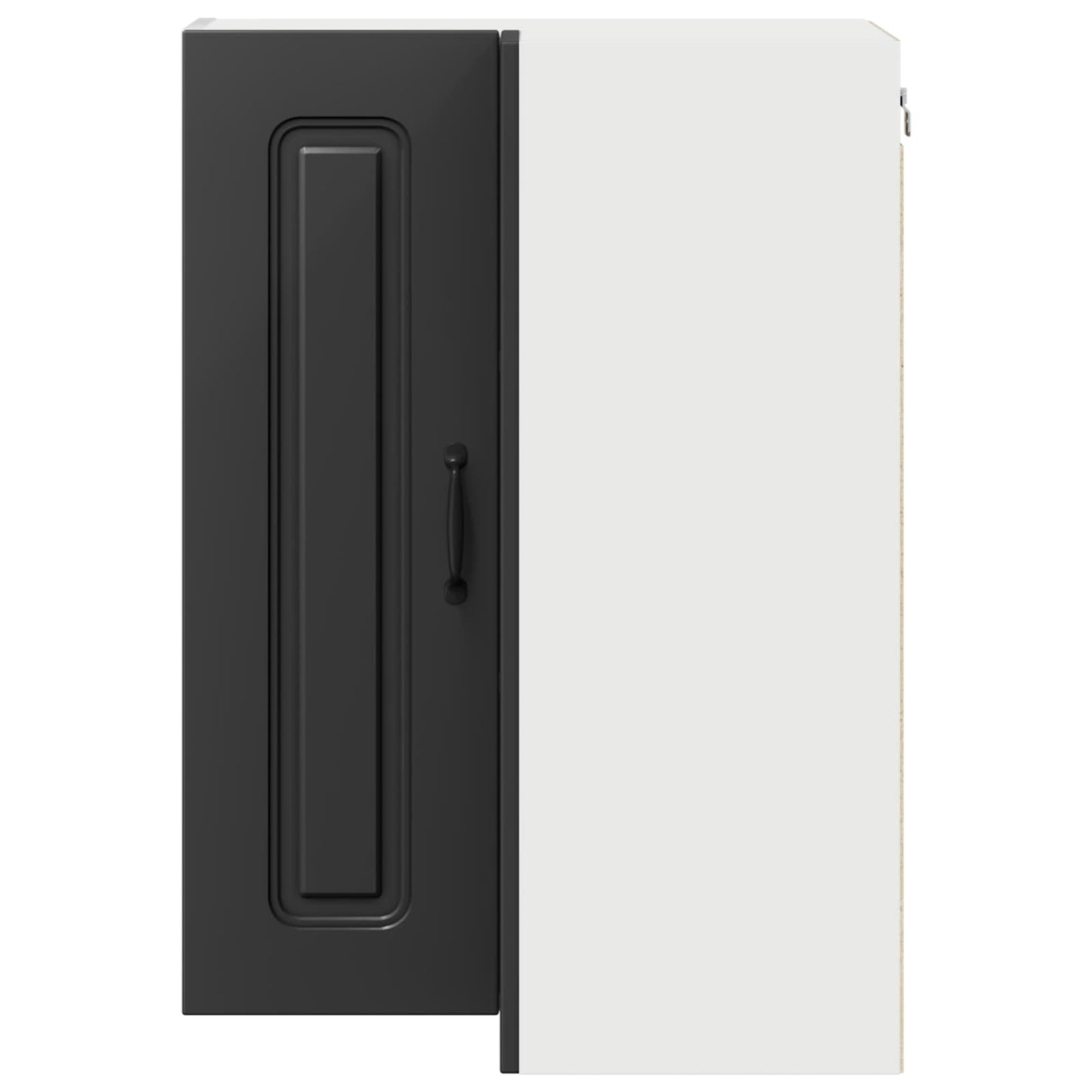 vidaXL Küchenschrank Kalmar Schwarz 57 x 57 x 80 cm Holzwerkstoff
