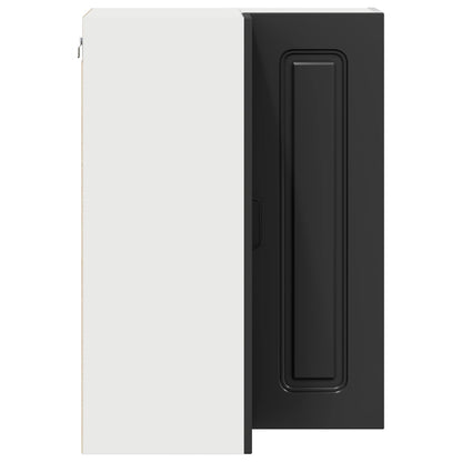 vidaXL Küchenschrank Kalmar Schwarz 57 x 57 x 80 cm Holzwerkstoff