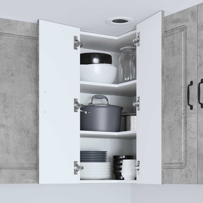 vidaXL Küchenschrank Kalmar Beton Grau 57 x 57 x 80 cm Holzwerkstoff