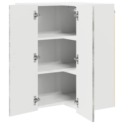 vidaXL Küchenschrank Kalmar Beton Grau 57 x 57 x 80 cm Holzwerkstoff