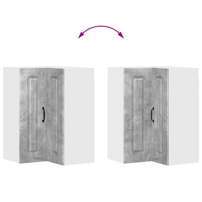 vidaXL Küchenschrank Kalmar Beton Grau 57 x 57 x 80 cm Holzwerkstoff