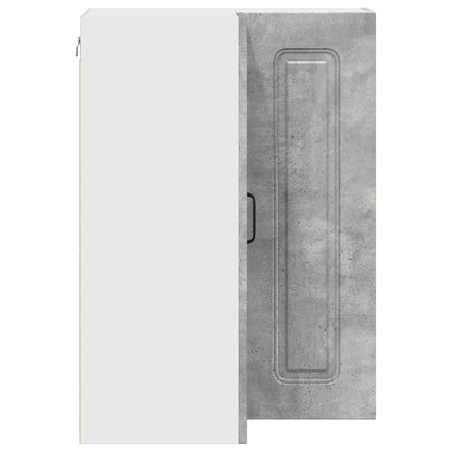 vidaXL Küchenschrank Kalmar Beton Grau 57 x 57 x 80 cm Holzwerkstoff