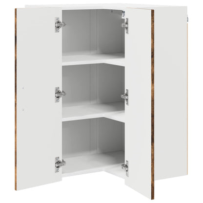 vidaXL Küchenschrank Kalmar Geräucherte Eiche 57 x 57 x 80 cm