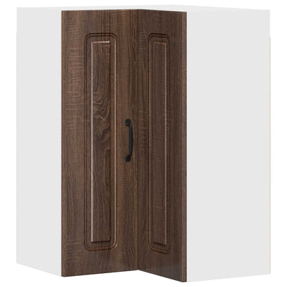 vidaXL Küchenschrank Kalmar Braun Eichen-Optik 57 x 57 x 80 cm