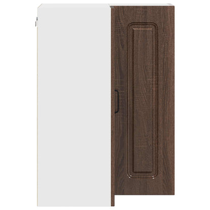 vidaXL Küchenschrank Kalmar Braun Eichen-Optik 57 x 57 x 80 cm