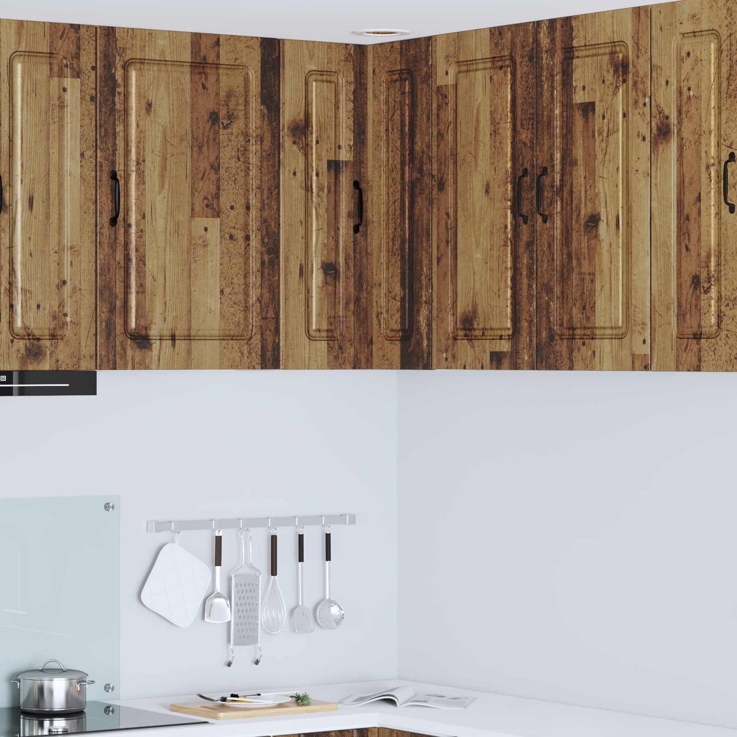 vidaXL Küchenschrank Kalmar Altholz 57 x 57 x 80 cm Holzwerkstoff