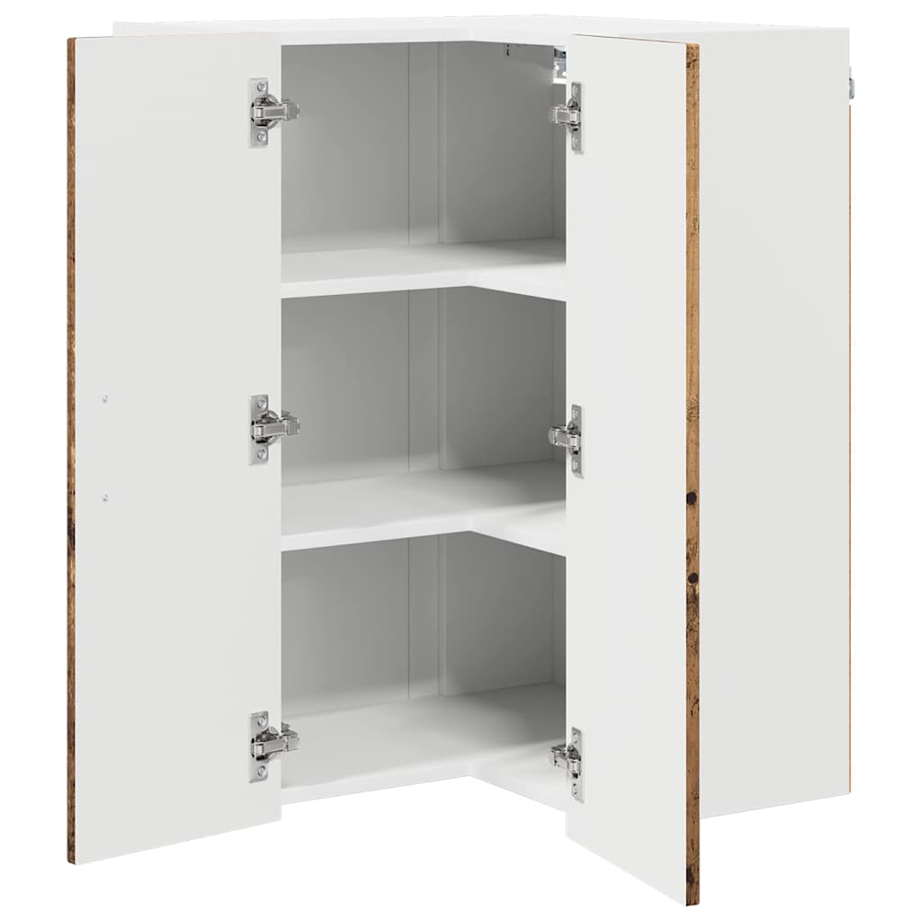 vidaXL Küchenschrank Kalmar Altholz 57 x 57 x 80 cm Holzwerkstoff
