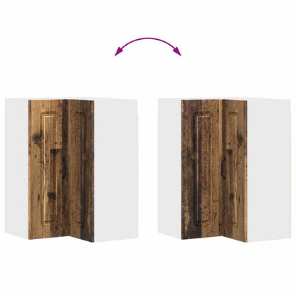 vidaXL Küchenschrank Kalmar Altholz 57 x 57 x 80 cm Holzwerkstoff