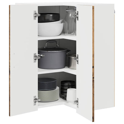vidaXL Küchenschrank Kalmar Altholz 57 x 57 x 80 cm Holzwerkstoff