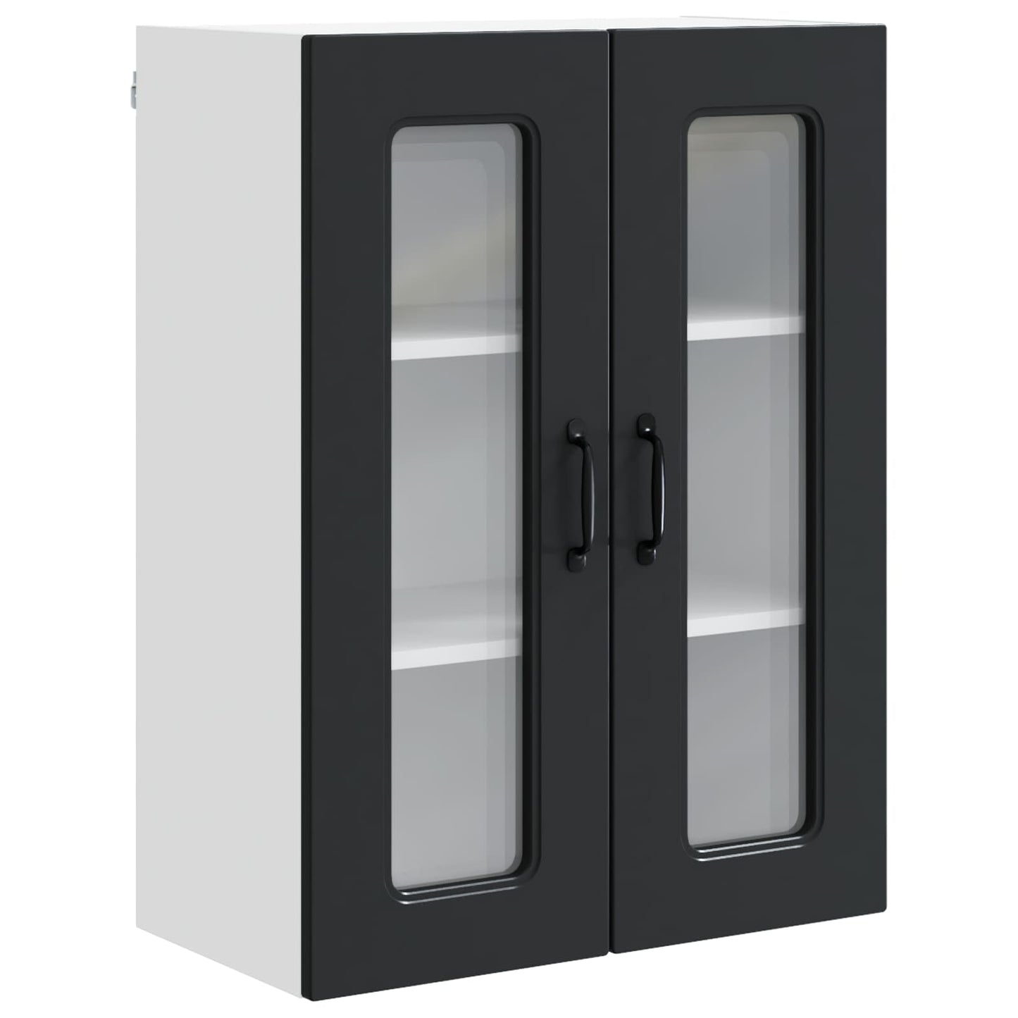 vidaXL Küchenschrank Kalmar Schwarz 60 x 31 x 80 cm Holzwerkstoff