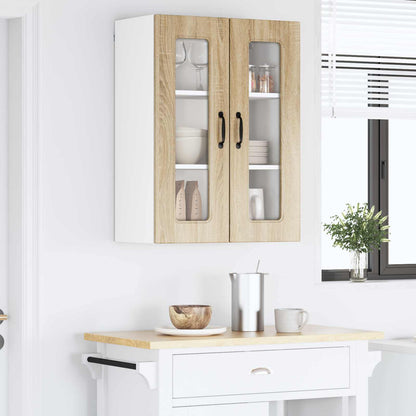vidaXL Küchenschrank Kalmar Sonoma-Eiche 60 x 31 x 80 cm Holzwerkstoff