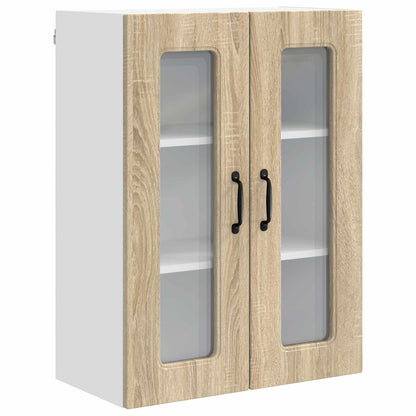vidaXL Küchenschrank Kalmar Sonoma-Eiche 60 x 31 x 80 cm Holzwerkstoff