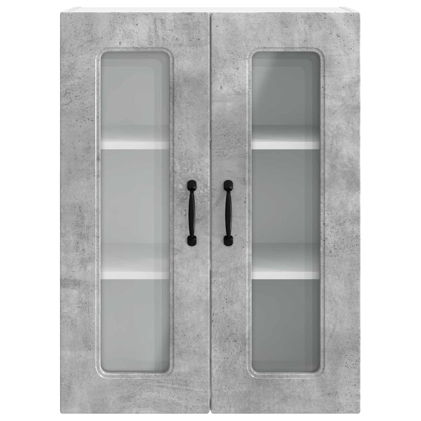 vidaXL Küchenschrank Kalmar Beton Grau 60 x 31 x 80 cm Holzwerkstoff