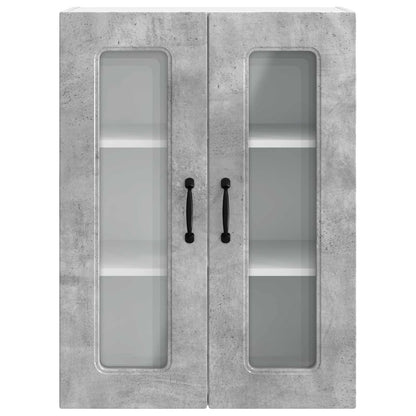 vidaXL Küchenschrank Kalmar Beton Grau 60 x 31 x 80 cm Holzwerkstoff