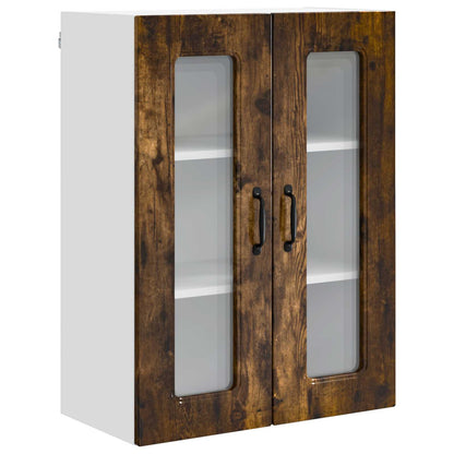 vidaXL Küchenschrank Kalmar Geräucherte Eiche 60 x 31 x 80 cm